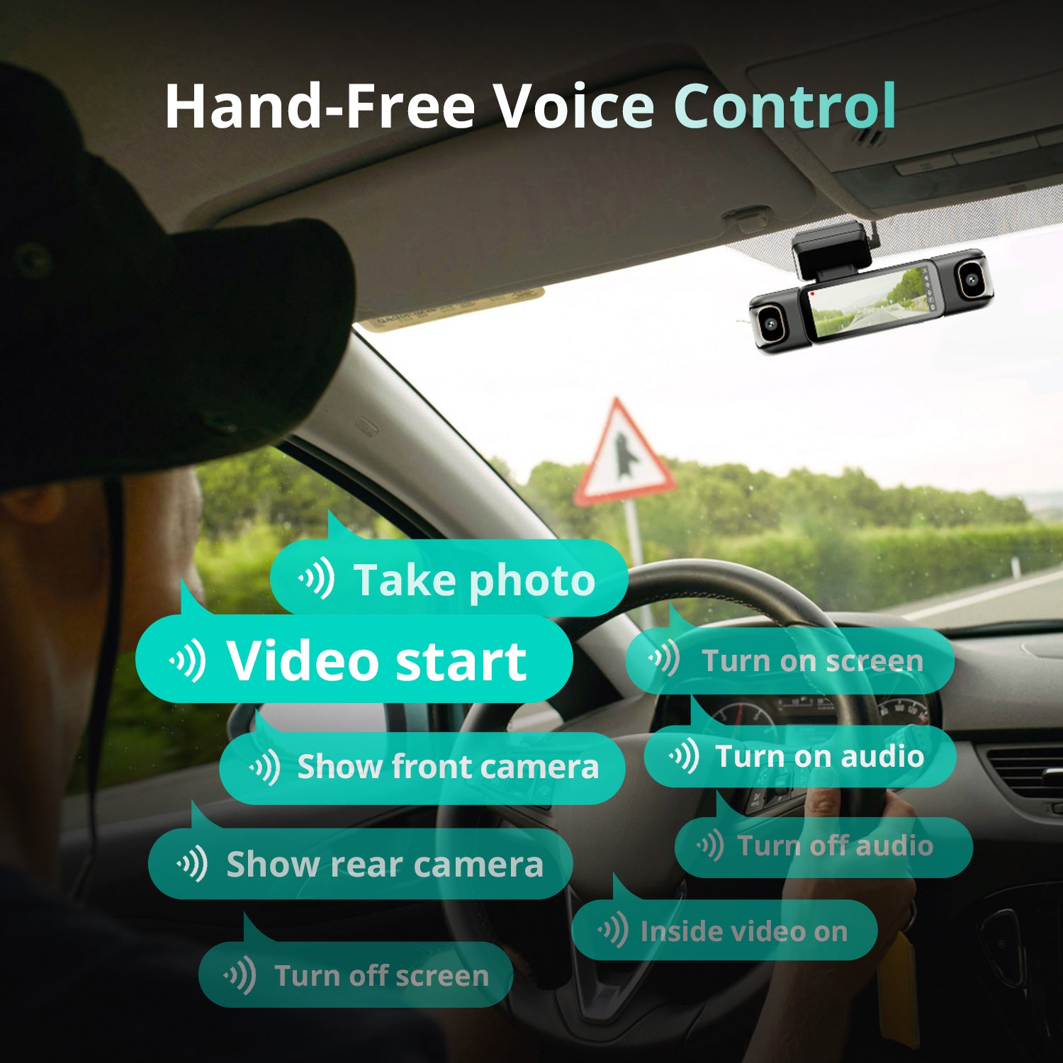 Botslab G980H 4-Camera Multi-Channel Dash Cam